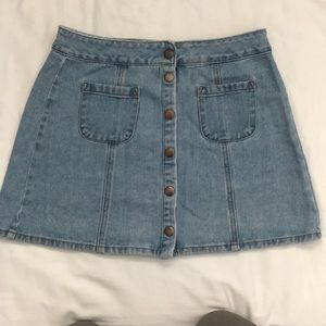 Denim skirt